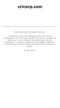 Mobile Screenshot of cricorp.com